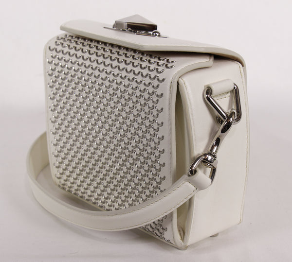 NEW ALEXANDER MCQUEEN Box 16 Leather Convertible Crossbody Bag