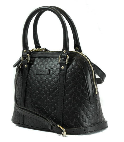 NEW/AUTHENTIC GUCCI 449654 GG Microguccissima Mini Dome Leather Crossbody Bag