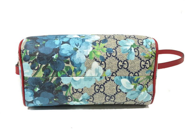 NEW/AUTHENTIC GUCCI GG Supreme Mini Blooms Crossbody Bag