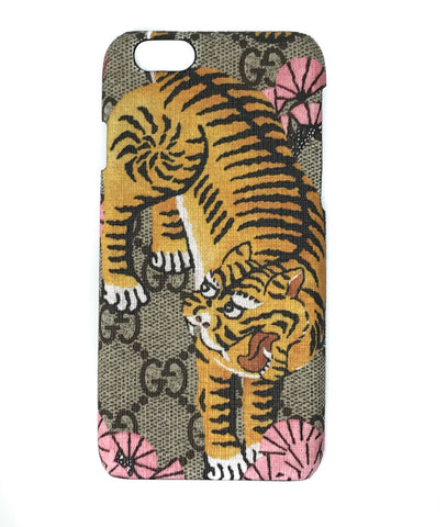 NEW/AUTHENTIC GUCCI 452364 GG Supreme Bengal iPhone 6 Phone Cover