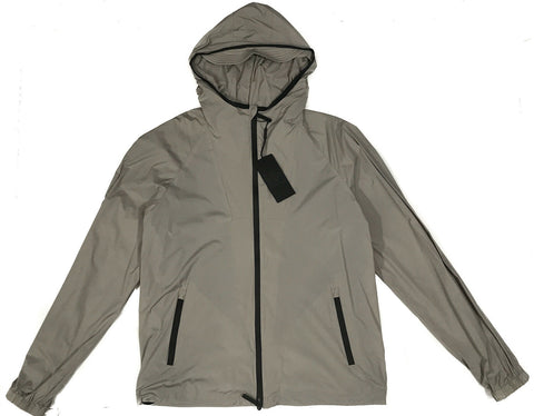 GUCCI 304834 Viaggio Collection Men’s Nylon Stretch Hooded Sports Jacket, Sz 54