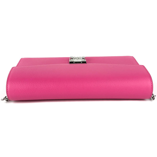 NEW MCM Medium Millie Leather Crossbody, Pink