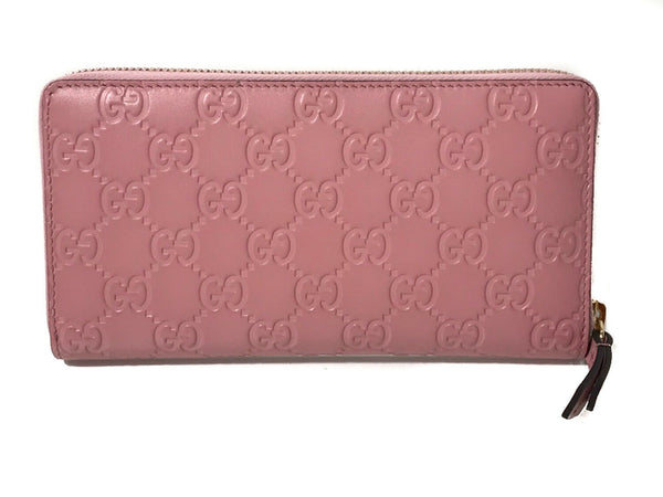 NEW/AUTHENTIC GUCCI Women's 410105 Leather GG Guccissima Continental Wallet