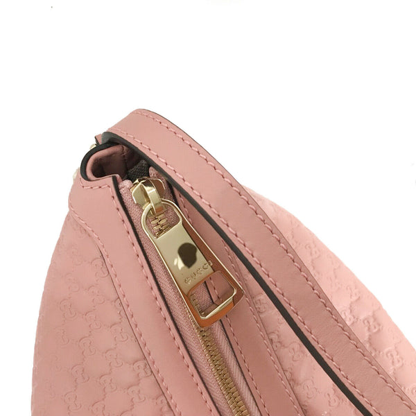 NEW/AUTHENTIC GUCCI Microguccissima Leather Hobo Shoulder Bag