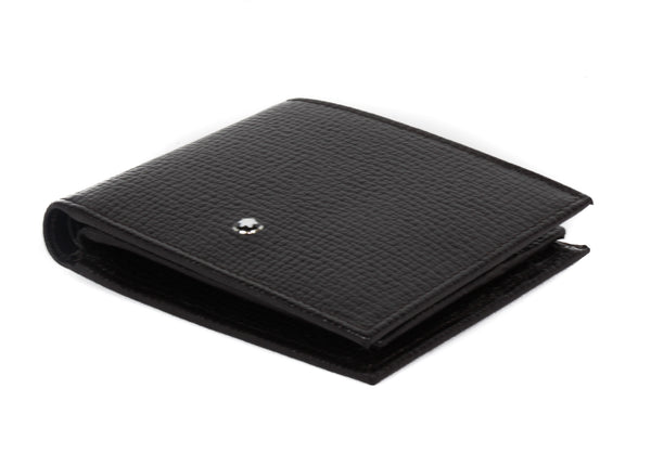 NEW MONTBLANC Men's Meisterstuck Leather Bifold Wallet, Brown