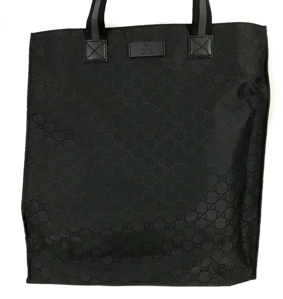 NEW/AUTHENTIC GUCCI GG Nylon Open Top Tote Bag