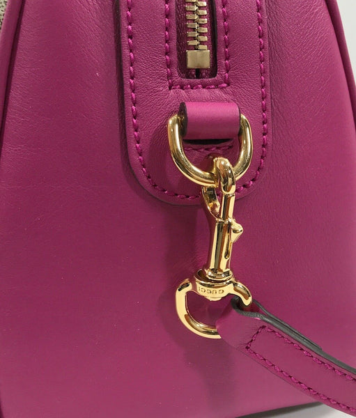 NEW/AUTHENTIC GUCCI 409529 GG Supreme Small Top Handle Handbag, Multicolor