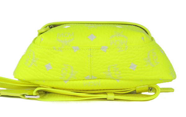NEW MCM Visetos Small Coated Canvas Crossbody Convertible Waist Bag