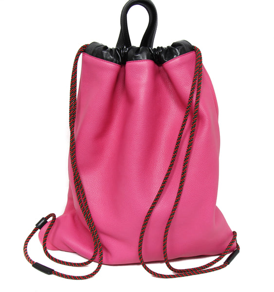 NEW GUCCI 516639 Leather Backpack, Pink