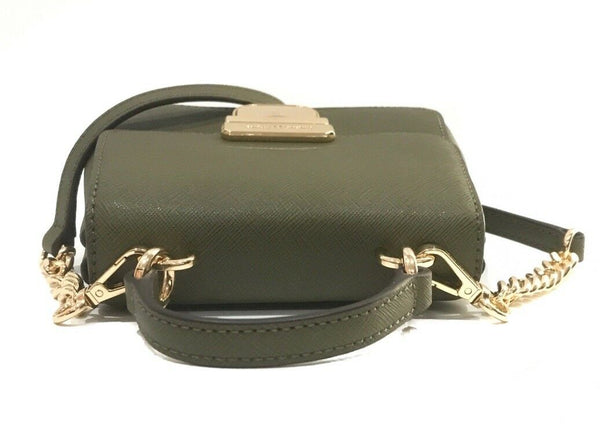 NWT MICHAEL KORS Hamilton Traveler Leather Messenger Crossbody Bag
