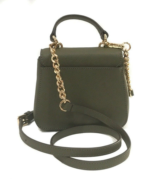 NWT MICHAEL KORS Hamilton Traveler Leather Messenger Crossbody Bag