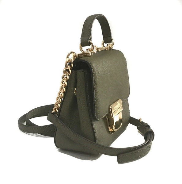 NWT MICHAEL KORS Hamilton Traveler Leather Messenger Crossbody Bag